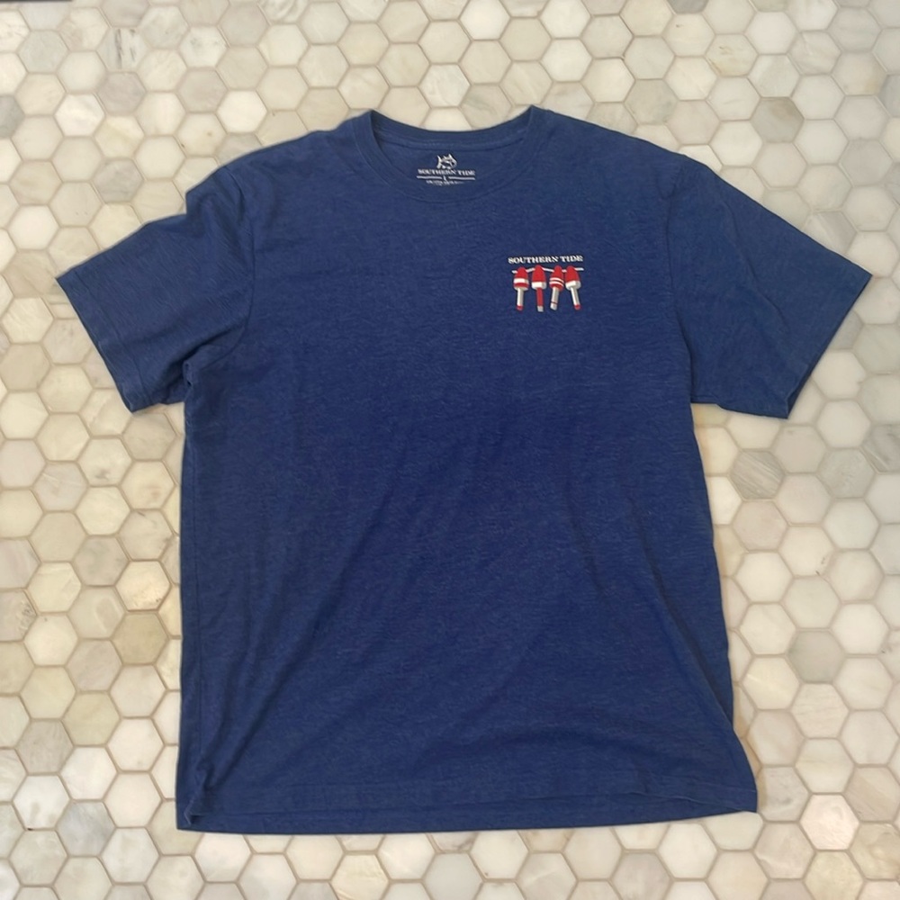 Mens  blue Southern Tide t-shirt